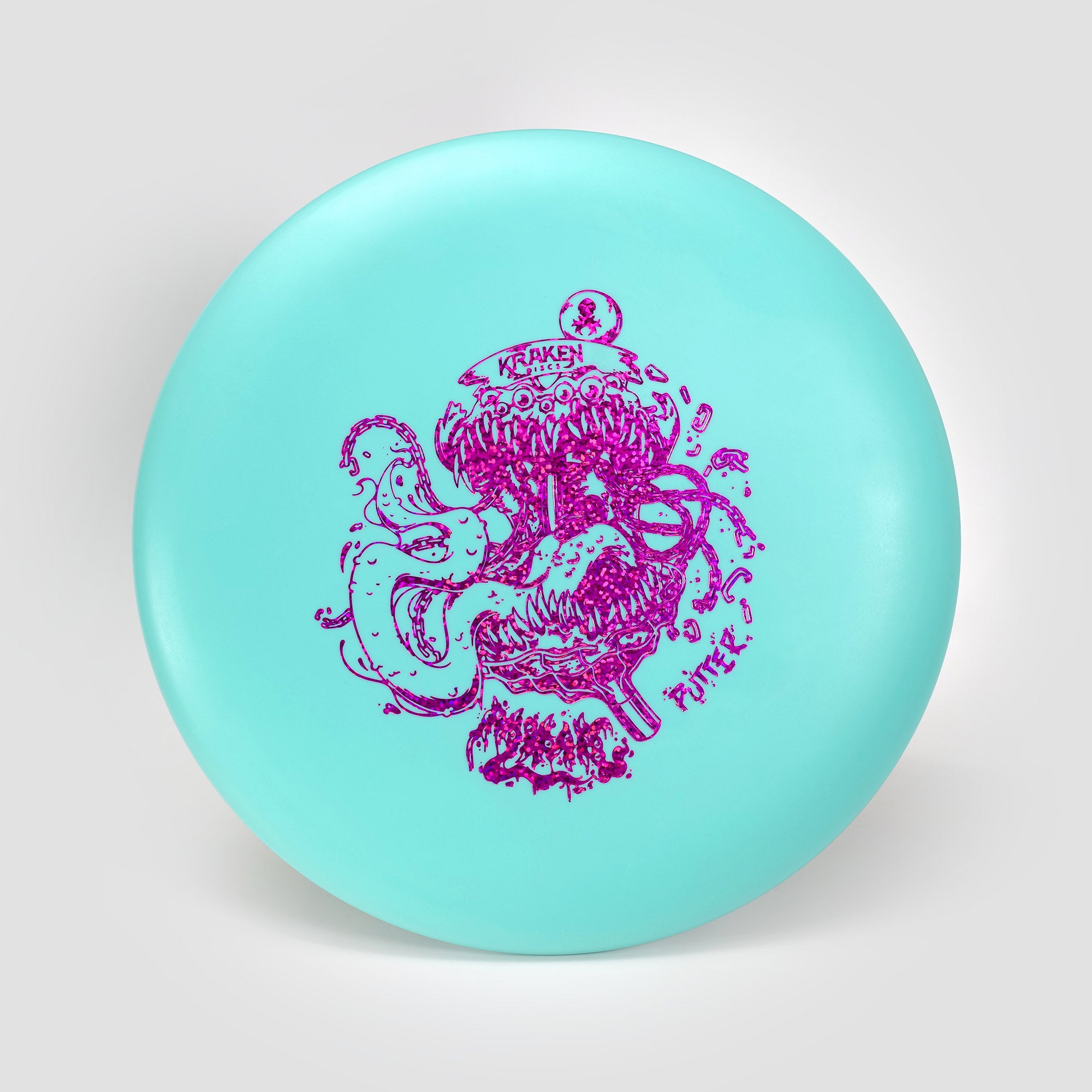 Mimic Teal Dwarven Putter with Pink Foil